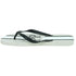 Philipp Plein Pp Logo Grey Flip Flops IMPS903 94 41