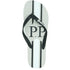 Philipp Plein Pp Logo Grey Flip Flops IMPS903 94 41