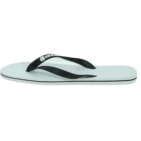Philipp Plein Brand Logo White Flip Flops IMPS904 01B 41