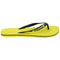 Philipp Plein Brand Logo Yellow Flip Flops IMPS904 24B 41