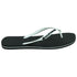 Philipp Plein Brand Logo Black White Flip Flops IMPS904 99W