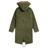Fred Perry Hooded Parka Green Jacket