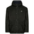 Fred Perry Short Cotton Twill Parka Night Green Hooded Jacket