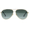 Jimmy Choo Jimena 2M2 Gold Sunglasses