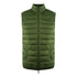 Aquascutum London Logo Army Green Lightweight Gilet Jacket