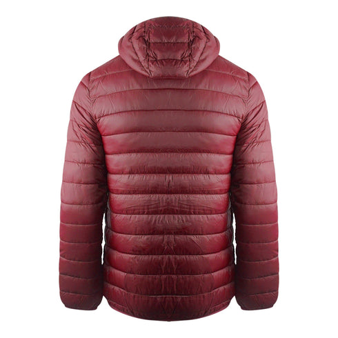 Aquascutum London Logo Bordeaux Red Active Hoodie Jacket