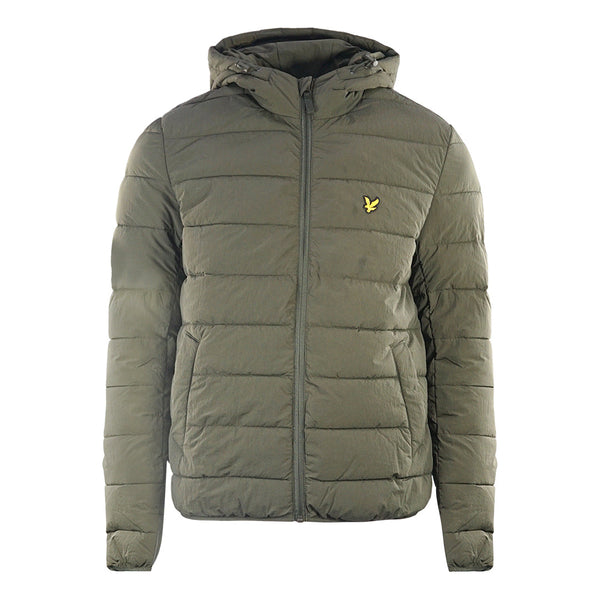 Lyle Scott Lightweight Puffer Green Jacket