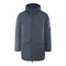 Lyle Scott Zip Detail Navy Blue Parka Jacket