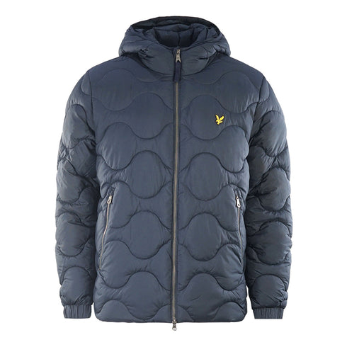 Lyle Scott Wadded Navy Blue Jacket