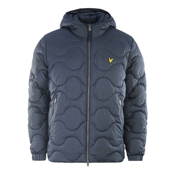 Lyle Scott Wadded Navy Blue Jacket