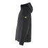 Lyle Scott Plain Hooded Black Jacket