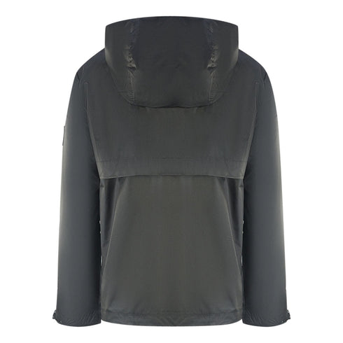 Lyle Scott Dual Zip Hooded Black Jacket