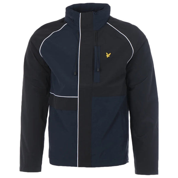 Lyle Scott Panelled Navy Jacket