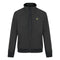 Lyle Scott Fleece Lined Funnel Neck Jet Black Jacket