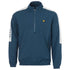 Lyle &cott Branded Half Zip Blue Jacket JK1582SP W329