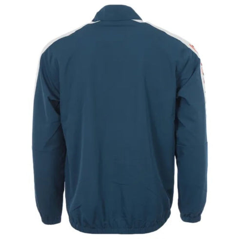 Lyle &cott Branded Half Zip Blue Jacket JK1582SP W329