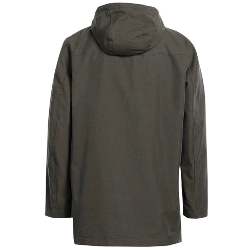 Lyle Scott Golden Eagle Logo Plain Hooded Green Jacket