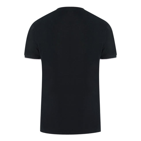 Kenzo Branded Pocket Logo Black T Shirt