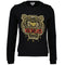 Kenzo Embroidered Varsity Tiger Icon Black Jumper K42 P216 5SW123 4XA 55