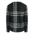 Fred Perry White Tartan Black Jumper