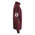 Fred Perry Laurel Wreath Roll Neck Oxblood Burgundy Jumper