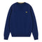 Fred Perry V Neck K7600 471 Navy Blue Jumper