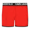 Karl Lagerfeld Taped Logo Red Swim Shorts