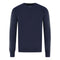 Lyle Scott Navy Blue Golf V Neck Sweater