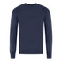 Lyle Scott Navy Blue Golf Crew Neck Sweater