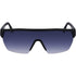 Lacoste Blue Gradient Lens Matte Black Sunglasses L989S 002