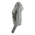 Parajumpers Linzy Paloma Grey Zip Up Cropped Hoodie