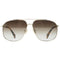 Lanvin Grey Gradient Lens Gold Sunglasses