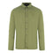Lyle Scott Green Long Sleeved Cotton Linen Shirt