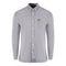 Lyle Scott Blue Long Sleeved Slim Fit Chambray Shirt