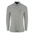 Lyle Scott Slim Fit Green Long Sleeved Oxford Shirt