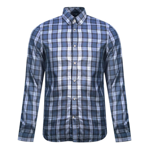 Fred Perry Black Long Sleeve Shirt - Style Centre Wholesale