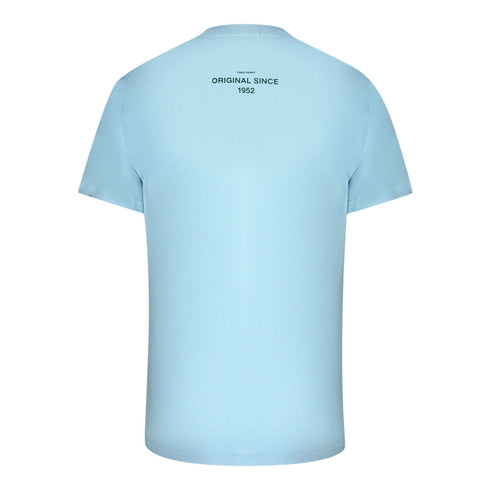 Fred Perry Very Very Logo M2667 453 Blue T Shirt