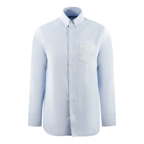 Fred Perry Oxford Light Smoke Casual Shirt