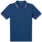 Fred Perry Twin Tipped M3600 588 Blue Polo Shirt