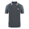 Fred Perry Twin Tipped M3600 P75 Black Polo Shirt M3600 P75