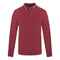 Fred Perry Twin Tipped Long Sleeve Red Polo Shirt M3636 D23