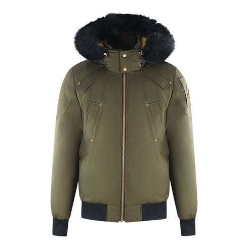 Moose Knuckles Little Rapids Army Green Bomber Down Jacket M39MB000G 775