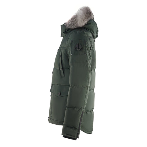 Moose Knuckles Round Island Can Army Bomber Down Jacket M39MJ122 699