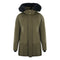 Moose Knuckles Stage Lake Black Trim Green Parka Down Jacket