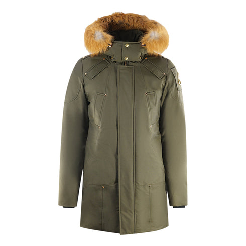 Moose Knuckles Stage Lake Green Parka Down Jacket M39MP261G 779