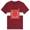 Fred Perry M8521 A27 Graphic Red T Shirt M8521 A27 - Style Centre Wholesale