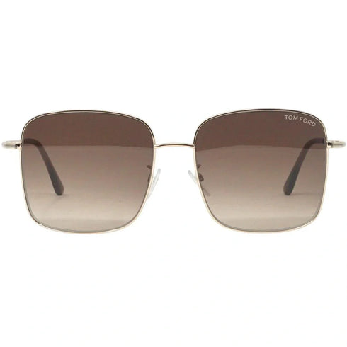 Tom Ford Ft0894 K 28F Shiny Rose Gold Sunglasses