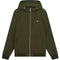 Lyle Scott Branded Logo Olive Hooded Softshell Jacket