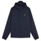 Lyle Scott Branded Navy Blue Hooded Parka Jacket