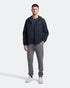 Lyle Scott Branded Navy Blue Hooded Parka Jacket